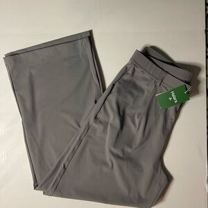 HALARA Women’s Sleek Gray wide leg Dress Pants